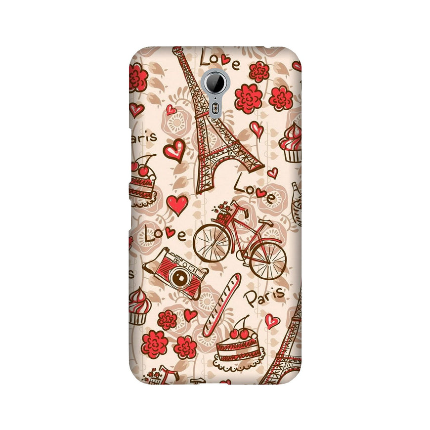 Love Paris Case for Lenovo Zuk Z1  (Design - 103)