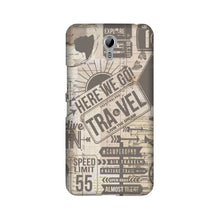 Travel Mobile Back Case for Lenovo Zuk Z1  (Design - 104)