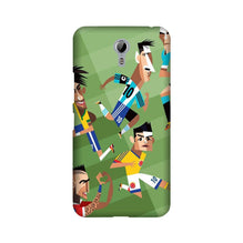 Football Mobile Back Case for Lenovo Zuk Z1  (Design - 166)