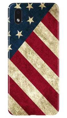 America Mobile Back Case for Samsung Galaxy M01 Core (Design - 79)