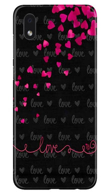 Love in Air Mobile Back Case for Samsung Galaxy M01 Core (Design - 89)