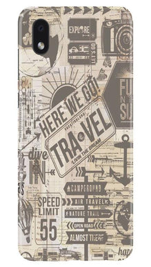 Travel Mobile Back Case for Samsung Galaxy M01 Core  (Design - 104)