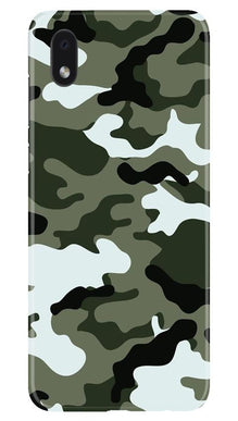 Army Camouflage Mobile Back Case for Samsung Galaxy M01 Core  (Design - 108)