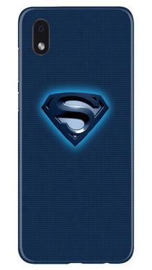Superman Superhero Mobile Back Case for Samsung Galaxy M01 Core  (Design - 117)
