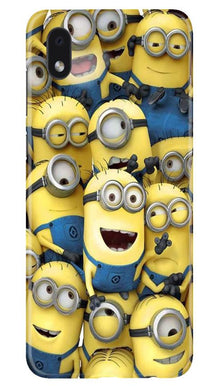 Minions Mobile Back Case for Samsung Galaxy M01 Core  (Design - 127)