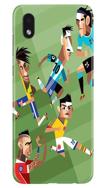 Football Mobile Back Case for Samsung Galaxy M01 Core  (Design - 166)