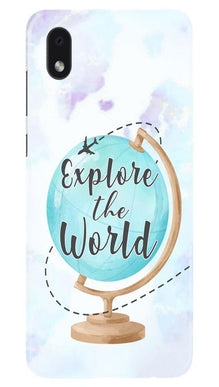 Explore the World Mobile Back Case for Samsung Galaxy M01 Core (Design - 207)