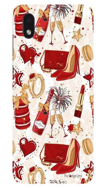 Girlish Mobile Back Case for Samsung Galaxy M01 Core (Design - 312)