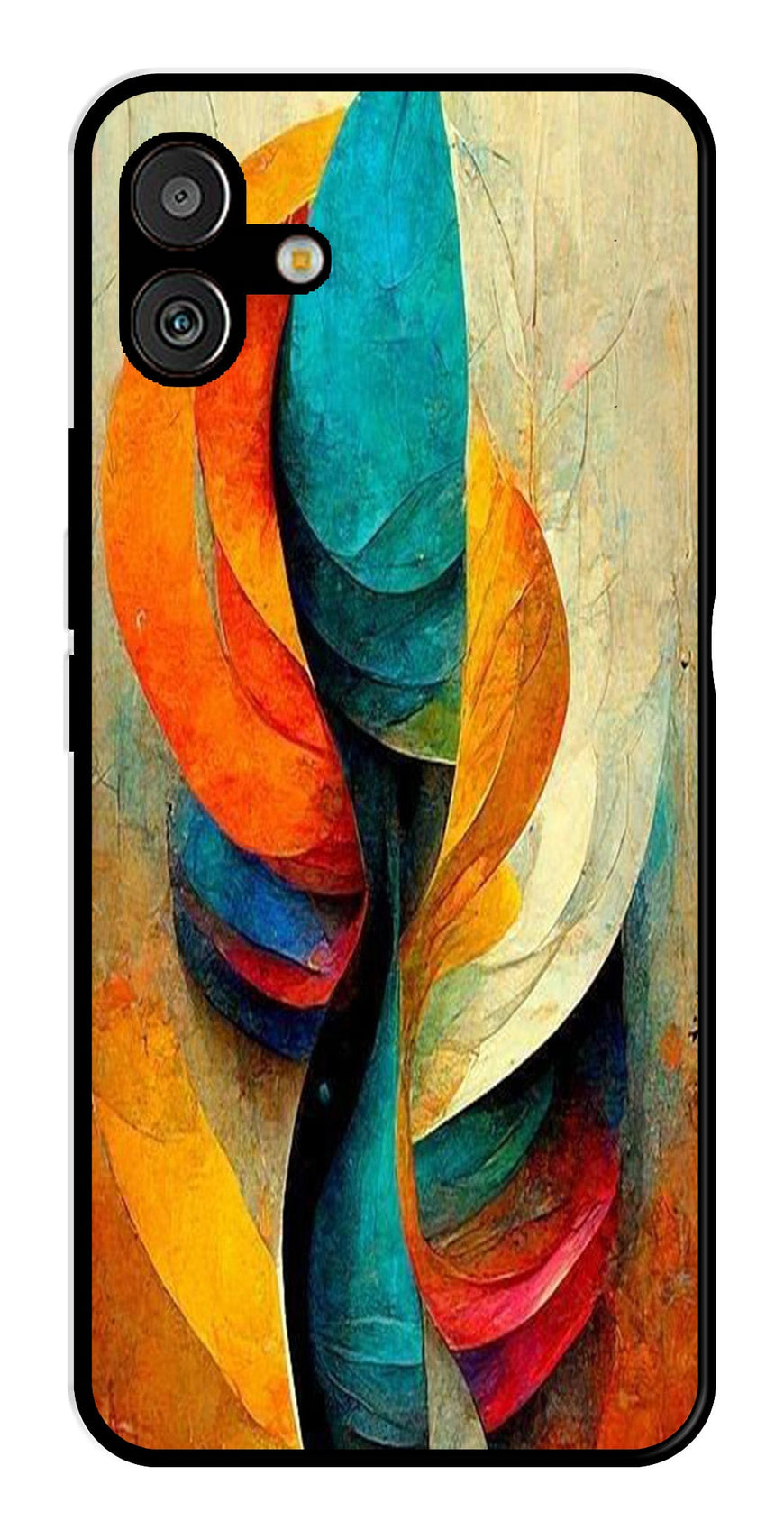 Modern Art Metal Mobile Case for Samsung Galaxy M13 5G   (Design No -11)