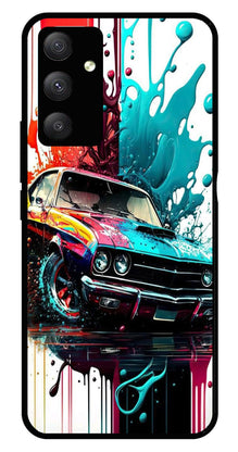 Vintage Car Metal Mobile Case for Samsung Galaxy M14 5G