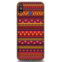 Zigzag line pattern2 Mobile Back Case for Samsung Galaxy A20s (Design - 10)