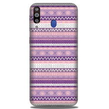 Zigzag line pattern3 Mobile Back Case for Samsung Galaxy A20s (Design - 11)