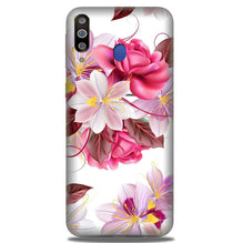 Beautiful flowers Mobile Back Case for Samsung Galaxy A20s (Design - 23)