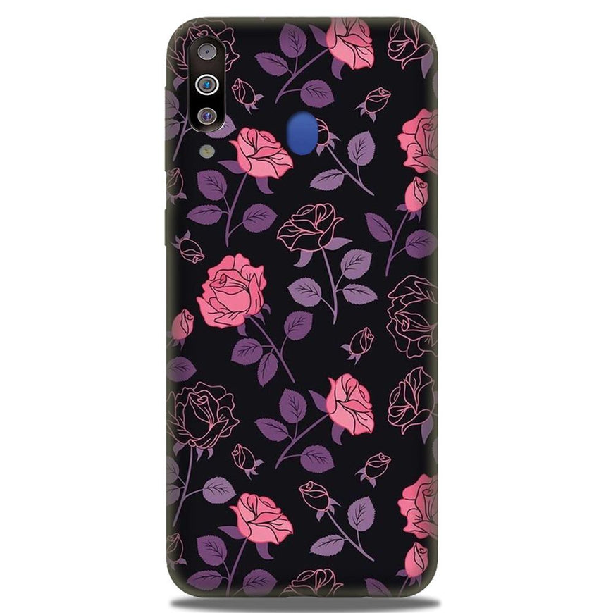 Rose Black Background Case for Vivo U10