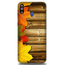 Wooden look3 Mobile Back Case for Samsung Galaxy A20s (Design - 61)