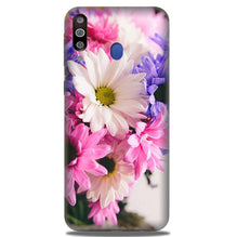 Coloful Daisy Mobile Back Case for Samsung Galaxy A20s (Design - 73)