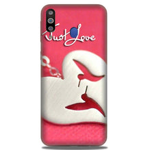 Just love Mobile Back Case for Samsung Galaxy A20s (Design - 88)