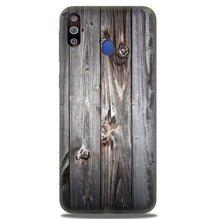 Wooden Look Mobile Back Case for Samsung Galaxy A20s  (Design - 114)