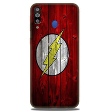 Flash Superhero Mobile Back Case for Samsung Galaxy A20s  (Design - 116)