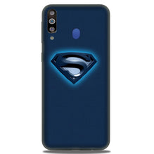 Superman Superhero Mobile Back Case for Samsung Galaxy A20s  (Design - 117)