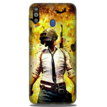 Pubg Mobile Back Case for Samsung Galaxy A20s  (Design - 180)