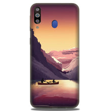 Mountains Boat Case for Vivo Y17 (Design - 181)