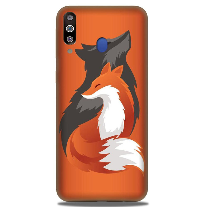 Wolf  Case for Samsung Galaxy M40 (Design No. 224)