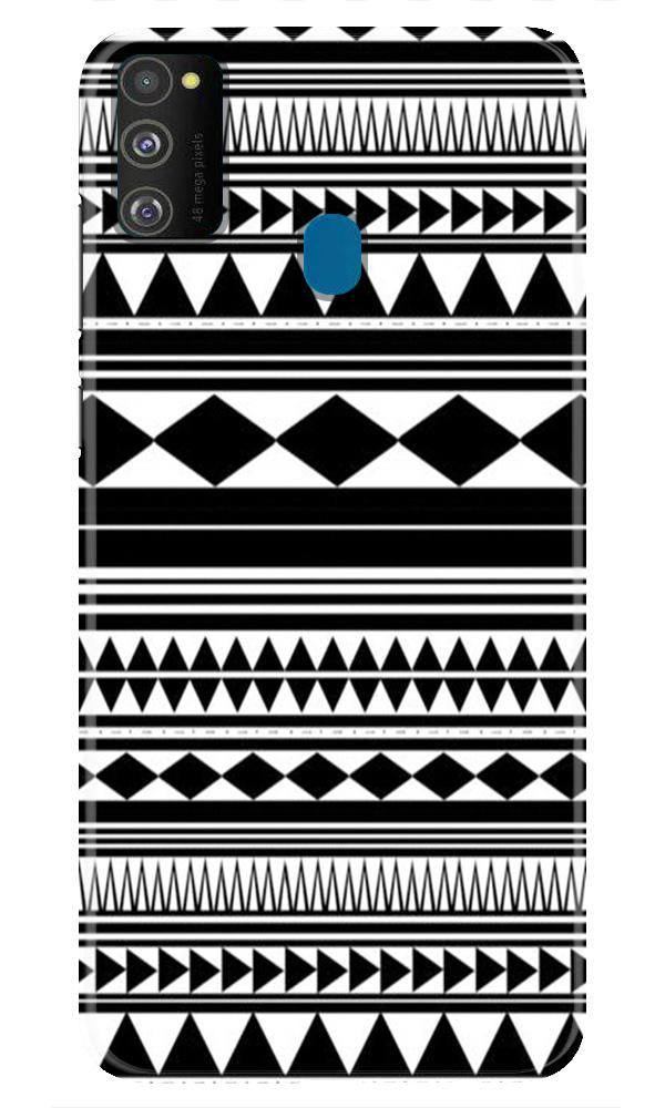 Black white Pattern Case for Samsung Galaxy M30s