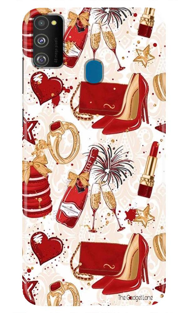 Girlish Mobile Back Case for Samsung Galaxy M30s  (Design - 312)