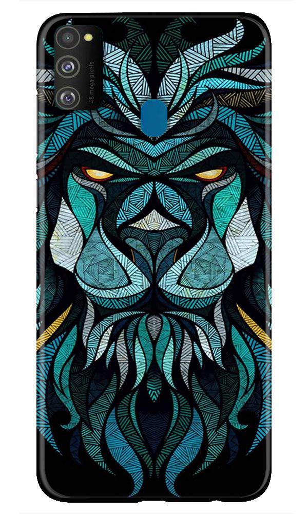 Lion Mobile Back Case for Samsung Galaxy M30s  (Design - 314)