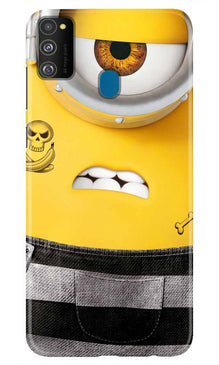 Minion Mobile Back Case for Samsung Galaxy M30s  (Design - 324)