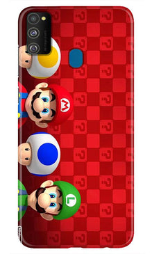 Mario Mobile Back Case for Samsung Galaxy M30s  (Design - 337)