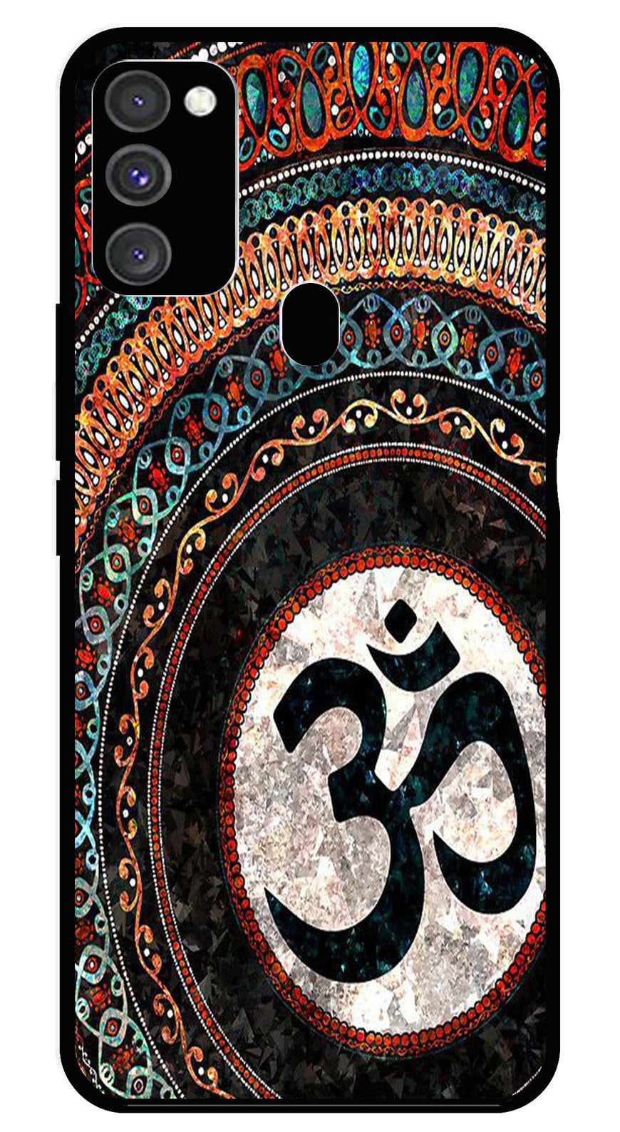 Oum Design Metal Mobile Case for Samsung Galaxy M30s   (Design No -15)