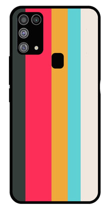 Muted Rainbow Metal Mobile Case for Samsung Galaxy M31