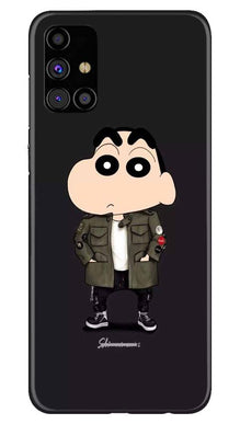 Shin Chan Mobile Back Case for Samsung Galaxy M51 (Design - 391)