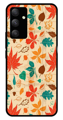 Leafs Design Metal Mobile Case for Samsung Galaxy M34