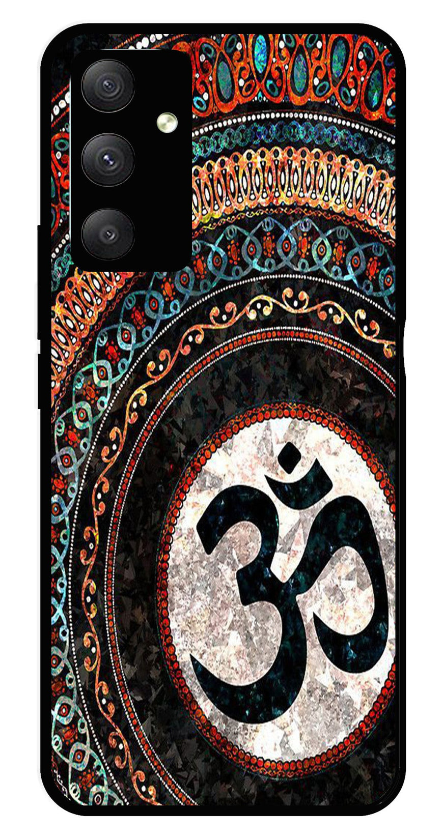 Oum Design Metal Mobile Case for Samsung Galaxy M34   (Design No -15)