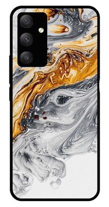 Marble Pattern Metal Mobile Case for Samsung Galaxy M34