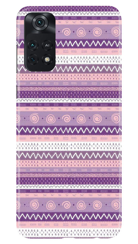 Zigzag line pattern3 Case for Poco M4 Pro 4G