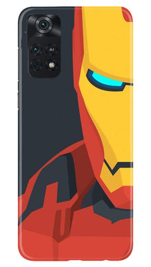 Iron Man Superhero Mobile Back Case for Poco M4 Pro 4G  (Design - 120)