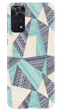 Desingner Pattern Mobile Back Case for Poco M4 Pro 4G  (Design - 123)