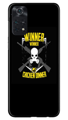 Winner Winner Chicken Dinner Mobile Back Case for Poco M4 Pro 4G  (Design - 147)