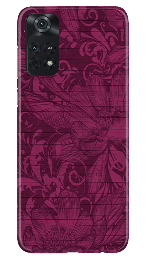 Purple Backround Case for Poco M4 Pro 4G