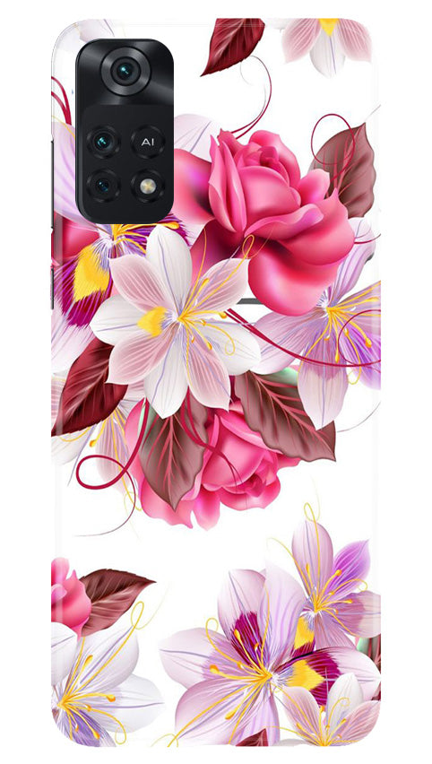 Beautiful flowers Case for Poco M4 Pro 4G