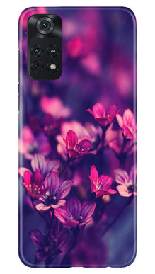 flowers Mobile Back Case for Poco M4 Pro 4G (Design - 25)