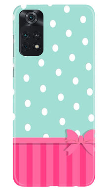 Gift Wrap Mobile Back Case for Poco M4 Pro 4G (Design - 30)