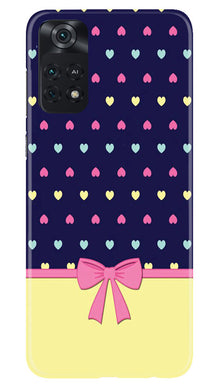 Gift Wrap5 Mobile Back Case for Poco M4 Pro 4G (Design - 40)