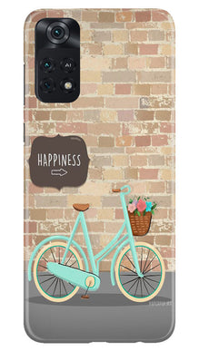 Happiness Mobile Back Case for Poco M4 Pro 4G (Design - 53)