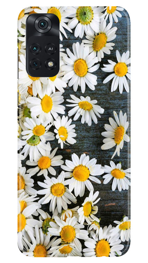 White flowers2 Case for Poco M4 Pro 4G