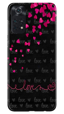 Love in Air Mobile Back Case for Poco M4 Pro 4G (Design - 89)